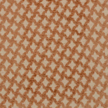 Copper Brown Animal Print Metallic Upholstery Fabric by The Yard