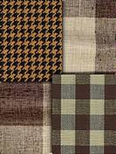 Brown Check Fabrics