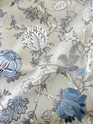 Ceylan Linen 70 Beige Grey Jacobean Covington Fabric