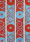 madcap cottage fabric teal dots