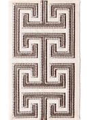 Crest Indigo Embroidered Tape
