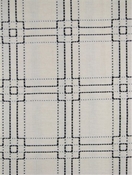 Square Stitch Black on White