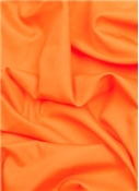 Neon Orange China Silk Lining Fabric