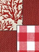 Red Outdoor Fabric