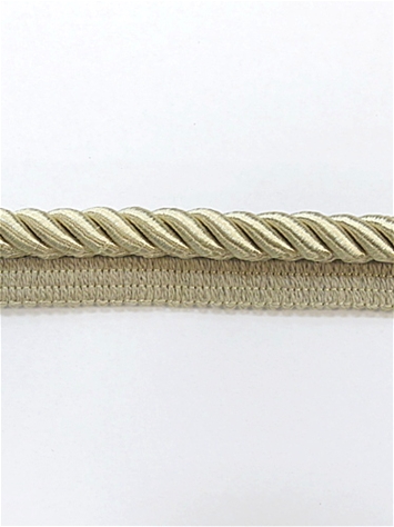 Lip Cord 3/8 Inch Sandstone Decorative Trim