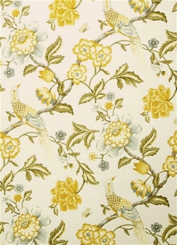 Jaclyn Smith Fabric 01832 Lemon Zest