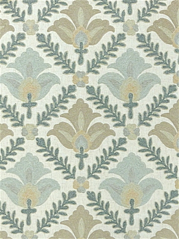 Angeline Celadon Embroidery P Kaufmann Fabric