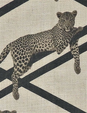 Jinx Black Cheetah Print Regal Fabric
