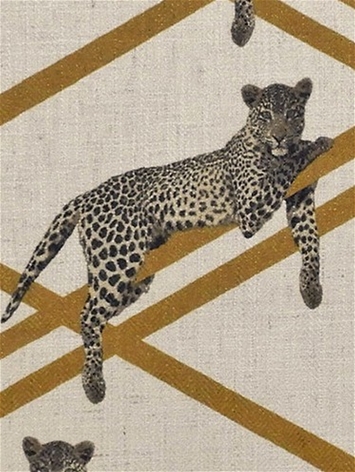 Jinx Topaz Cheetah Print Regal Fabric