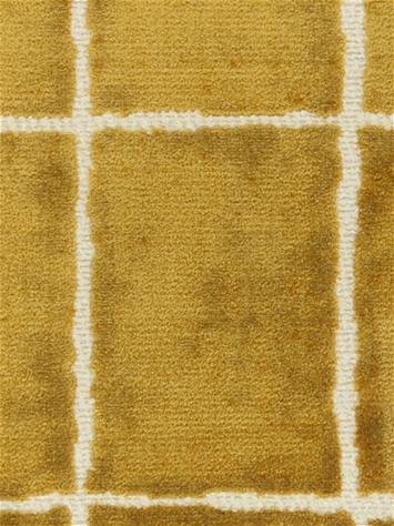 Avenue Amber Velvet Check P Kaufmann Fabric