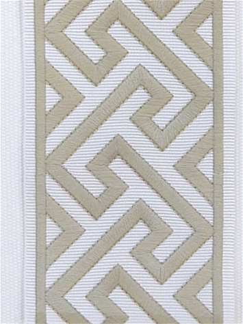 Capri Linen Embroidered Trim Tape Europatex 