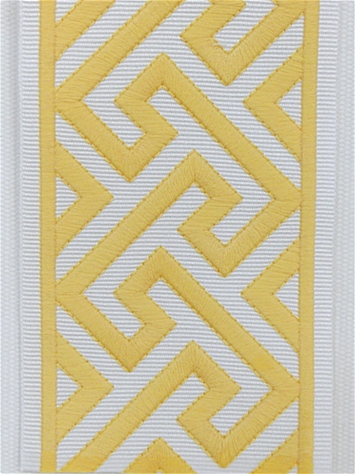 Capri Sunshine Embroidered Trim Tape Europatex 