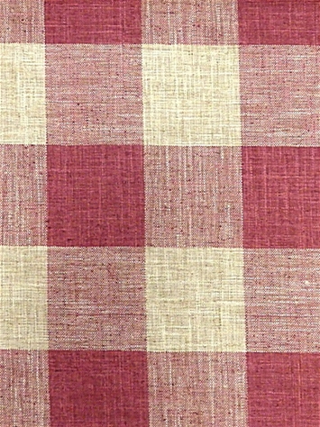 Check Please Red Pepper P Kaufmann Fabric