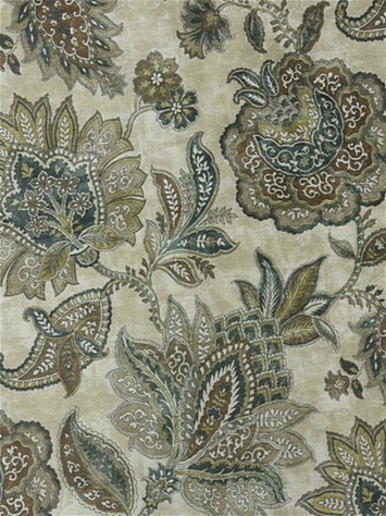 Fornax 61 Sepia Floral Covington Fabric