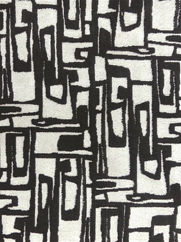 Funkytown 916 Ebony Ivory Covington Fabric