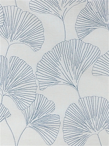 Ginkgo Sky Embroidery PK Lifestyles Fabric