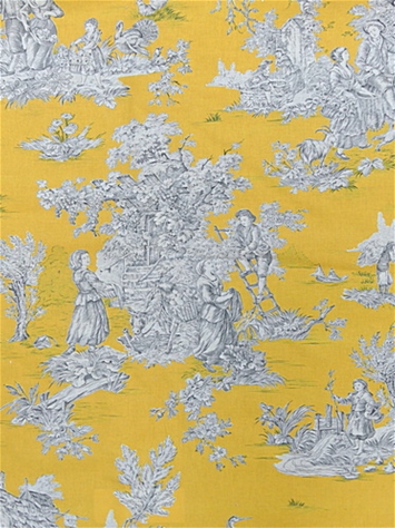 Heirloom Pastorale 84 Golden Yellow Covington Fabric 