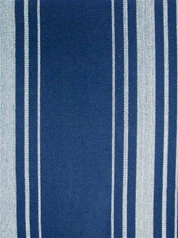 Harbor Stripe White on Navy Preshrunk Cotton