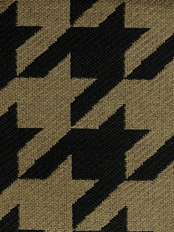 Harwich 936 Black Tan Covington Fabric