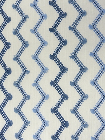 Rickrack 526 Porcelain Blue Hilary Farr Designs by Covington