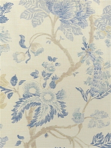 Jasper Chambray Floral P Kaufmann Fabric
