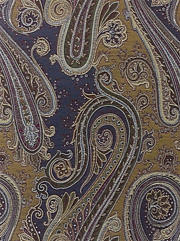 Kashimir Eggplant Paisley P Kaufmann Fabric