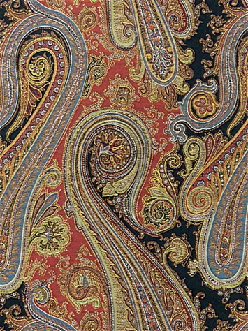 Kashimir Pompeii Paisley P Kaufmann Fabric