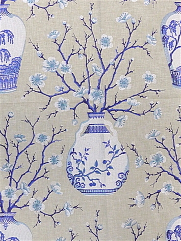 Katsuma Porcelain Embroidery P Kaufmann Fabric