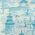 Kinjo 596 Teal Toile Covington Fabric