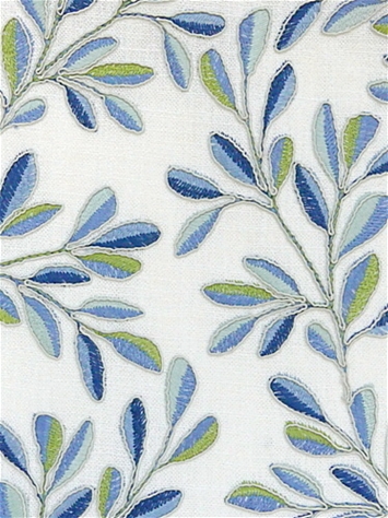 Leafage Pacific Embroidery P Kaufmann Fabric