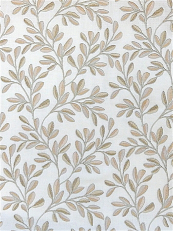 Leafage Petal Embroidery P Kaufmann Fabric