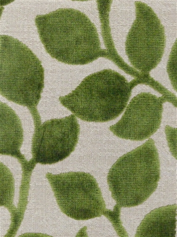 Lovely Leaf Forest Velvet PK Lifestyles Fabric