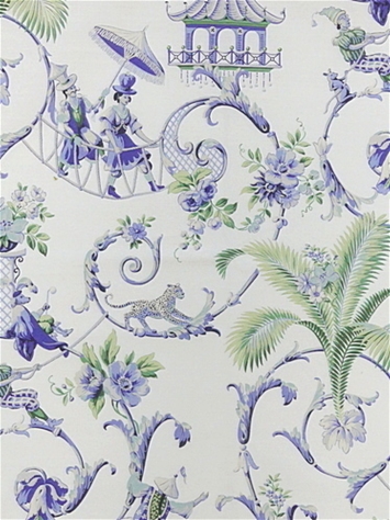 Mandarin Prose Porcelain Waverly Fabrics