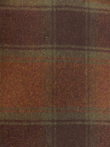 Murphy Pumpernickel Wool Plaid P Kaufmann Fabric