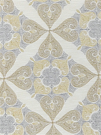 Oasis Chai Embroidery PK Lifestyles Fabric