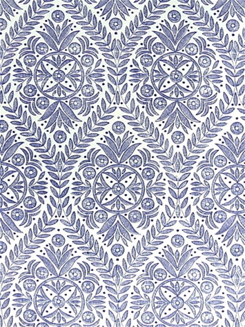 Pavillion Trellis Indigo P Kaufmann Fabric