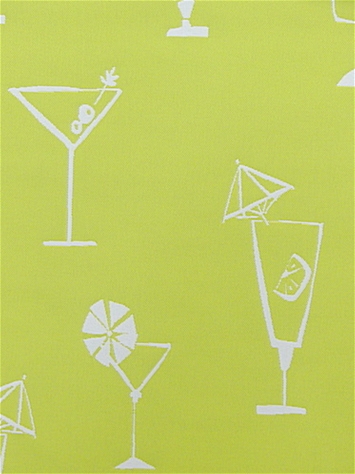  SD Five O'Clock Somewhere 244 Acid Green Outdoor Fabric