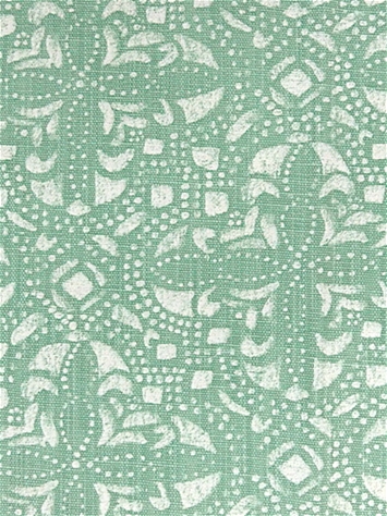 Sandoval Verde Chatham White Lacefield Designs Fabric