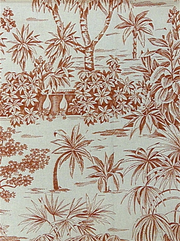 Turks Toile Sienna P Kaufmann Fabric