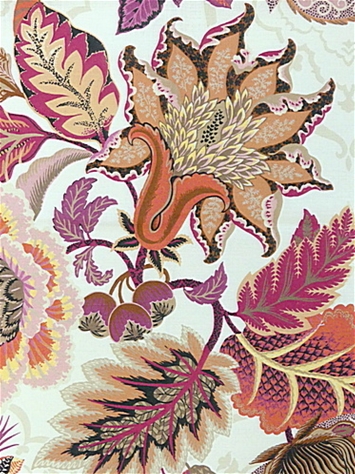 Zelda Floral Fruit Punch P Kaufmann Fabric