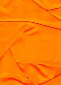 Neon Orange Sparkle Organza Fabric