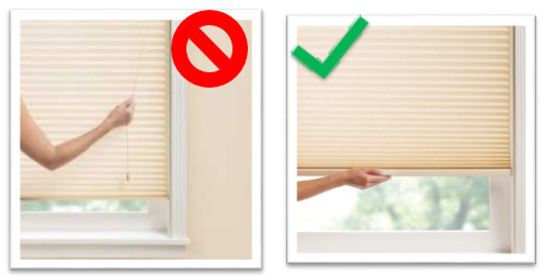 Elimination of Cord Lock Shades